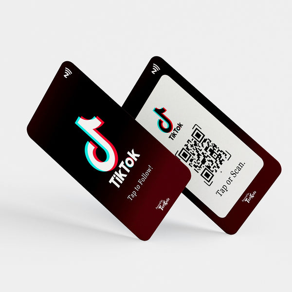TikTok NFC Card + QR