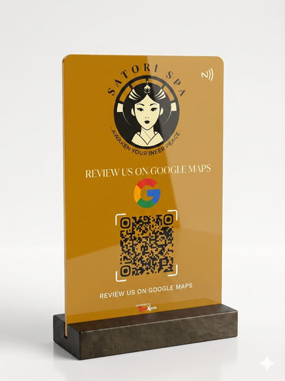 Tapkeda Customized NFC Stand A5 + NFC Card Bundle