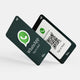 WhatsApp NFC Card + QR